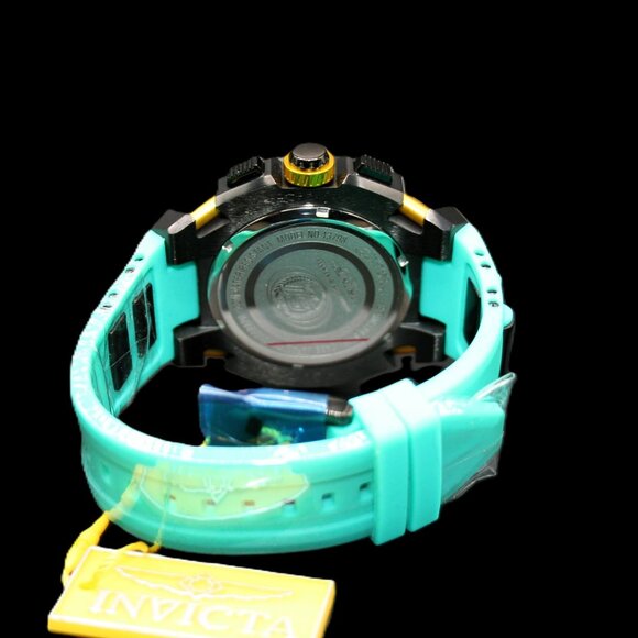 Invicta S1 Rally Men's Watch - 50.5mm, Black, Green (43798) - Picture 4 of 8